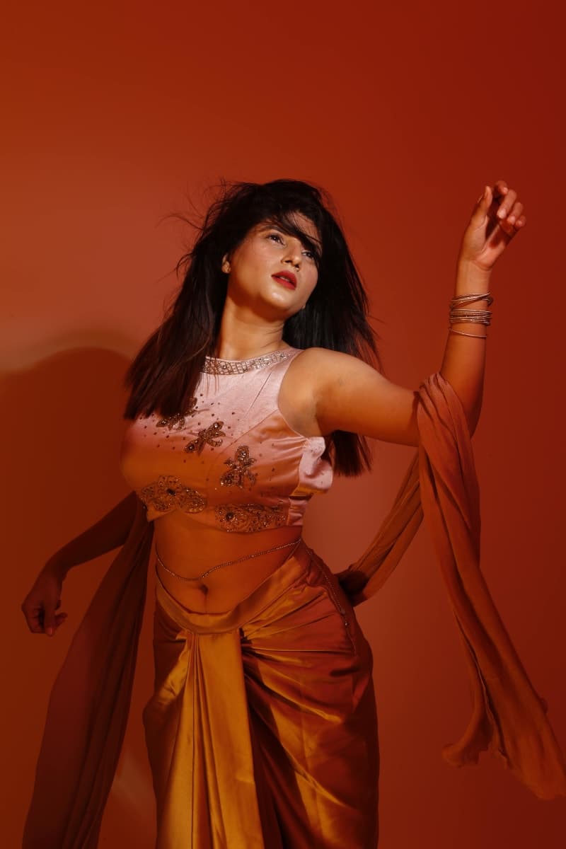 Enchanted Wings Drape Skirt Set thumbnail 2