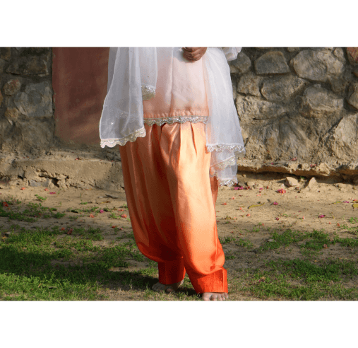 TANGERINE OMBRE SUIT SET thumbnail 3