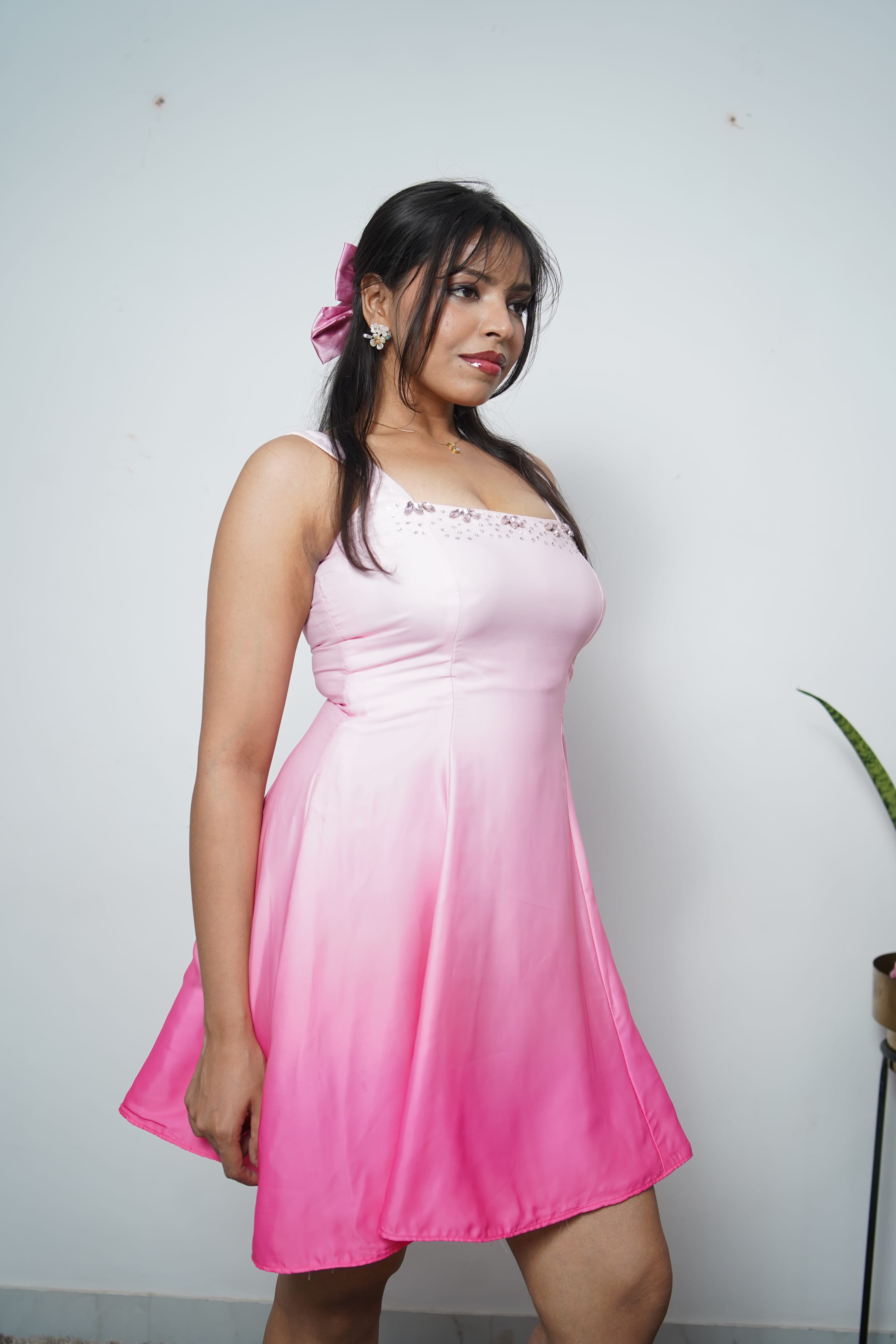 PINK OMBRE DRESS thumbnail 5