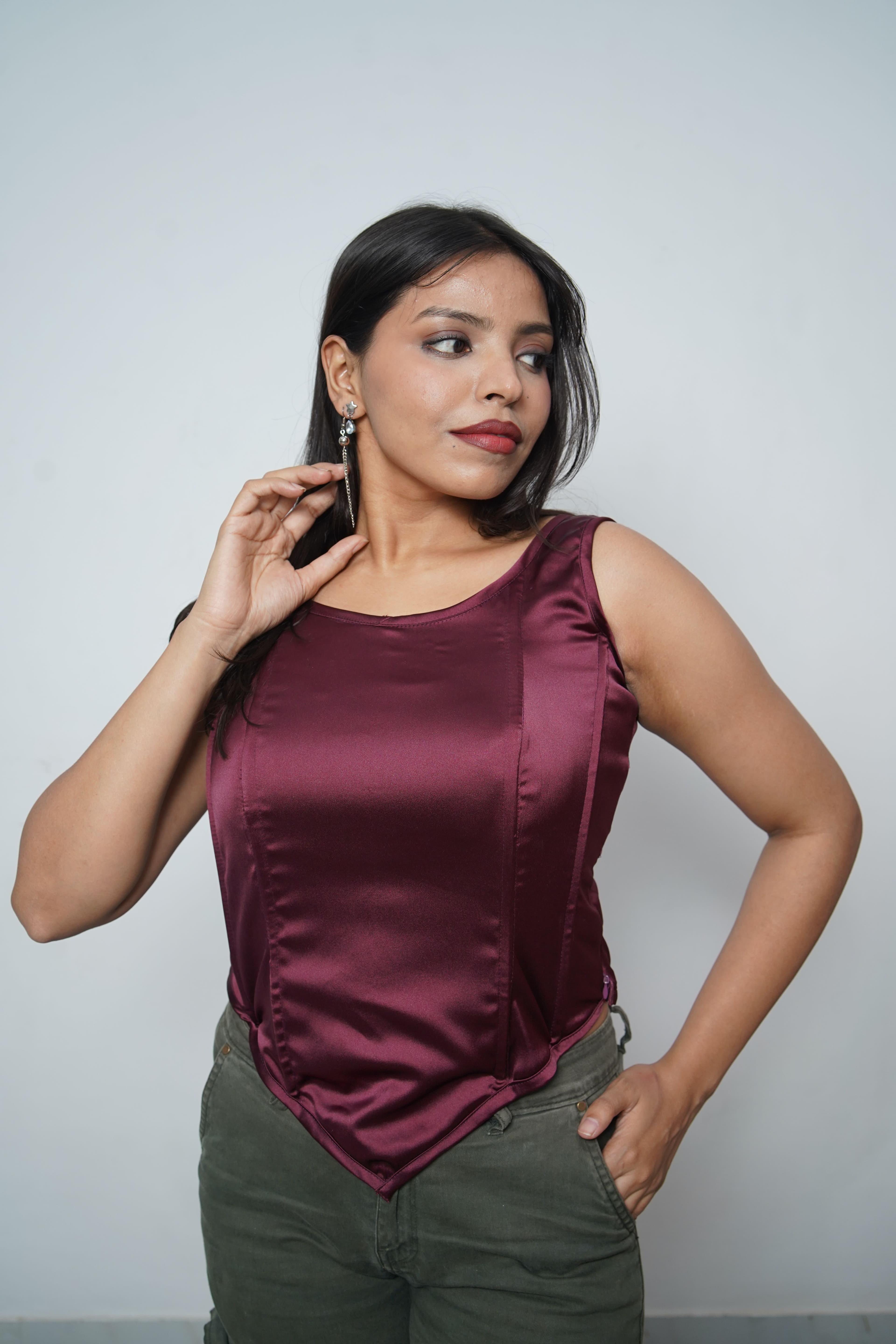 ROSELLIA SATIN CORSET thumbnail 3