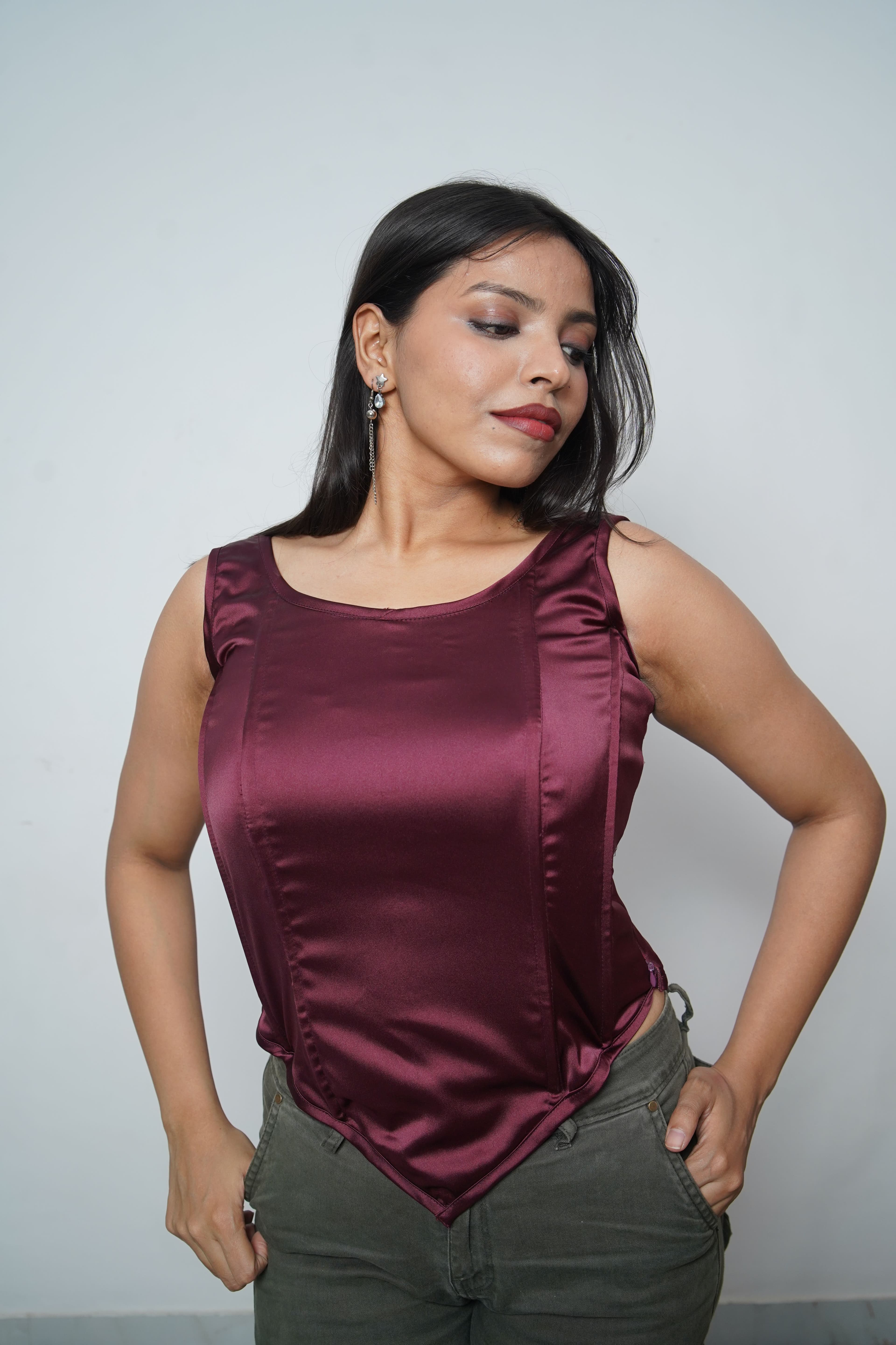 ROSELLIA SATIN CORSET thumbnail 4