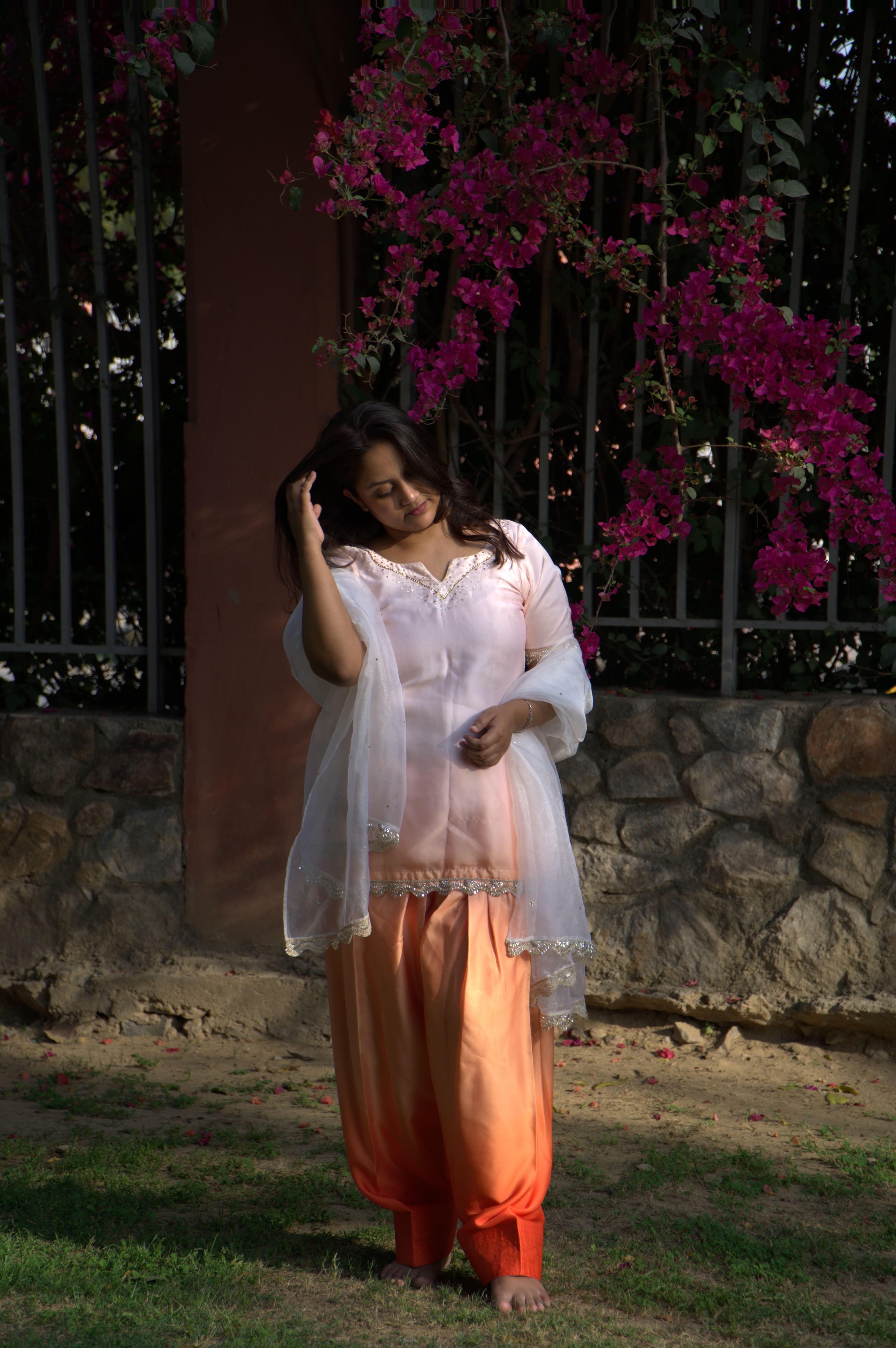 TANGERINE OMBRE SUIT SET thumbnail 6