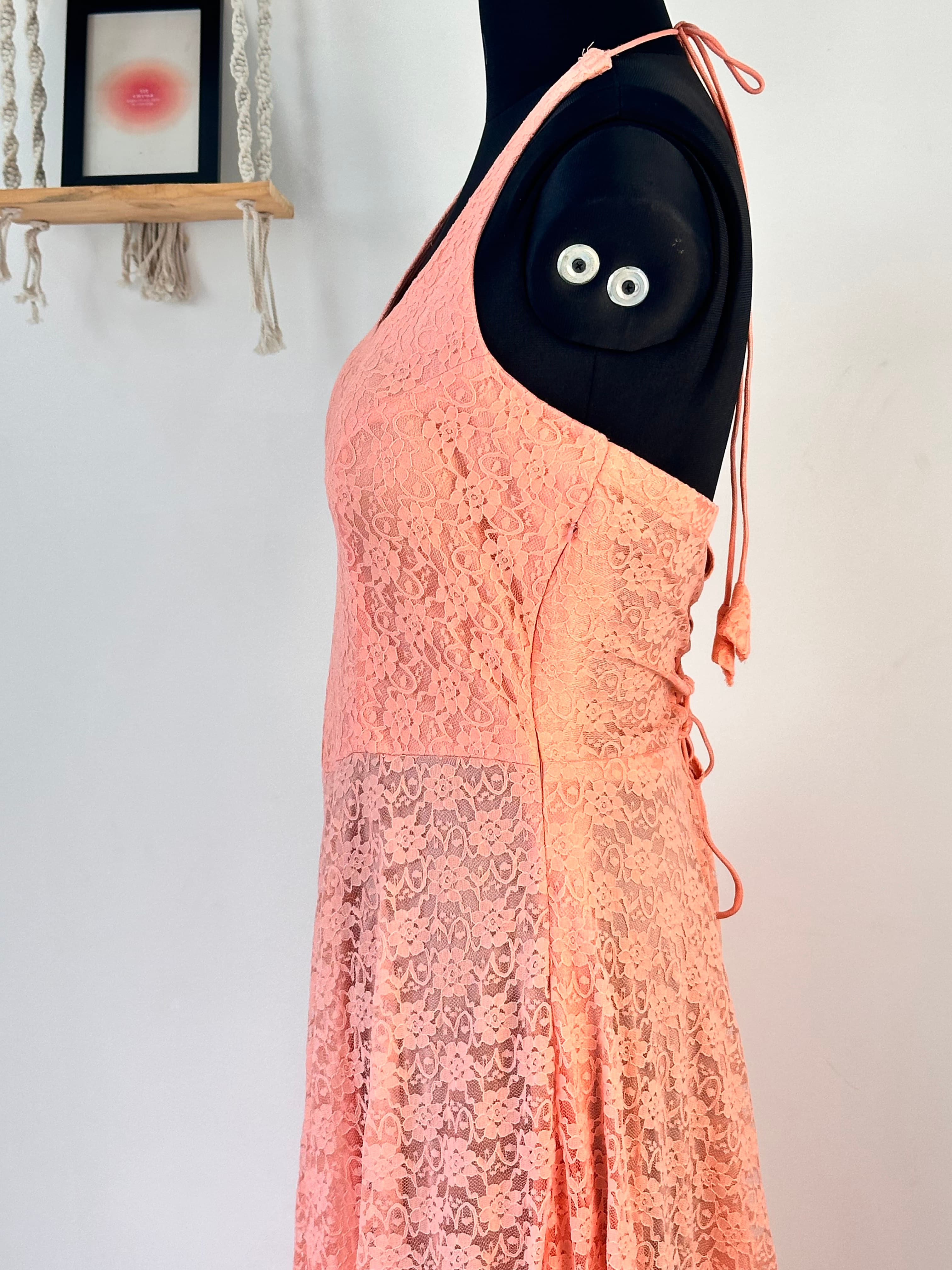 PEACH CORSET DRESS thumbnail 3