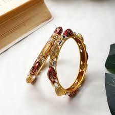 Meenakari Kada Bracelet