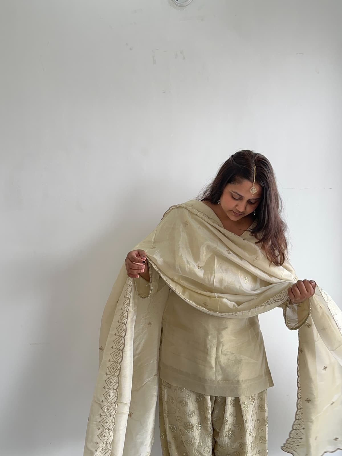 GOLDEN FARSI SUIT SET